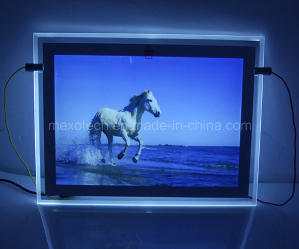 Magnetic Open Acrylic Crystal LED Light Box (CSH03-A4L-01)