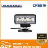 CREE 9W IP67 LED Work Light LED Light Bar LED Car Light for Offroad SUV 4X4 Truck ATV Vehicle Forklift