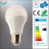 Aluminum Plastic A55 9W E27 3000k LED Light Bulb