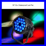 18*12W LED RGBW PAR Light for Stage with CE