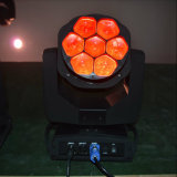 7PCS Bee-Eye RGBW 4in1 LED Moving Head/LED Stage Light for DJ Disco with Ce RoHS