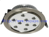 1W-36W High Power LED Downlight, LED Down Lamp, LED Ceiling Light with CE, ROHS (YAYE-LD9W0B)