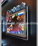 Hot Sale Acrylic Crytal LED Light Box with Customised Logo (FS-C07)