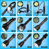 New Diving Flashlight! 26650 Battery Powered Magnetic Switch LED Diving Torch LED Headlight LED Flashlight