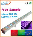 36X3w 3in1 IP65 RGB Outdoor LED Wall Wash Light