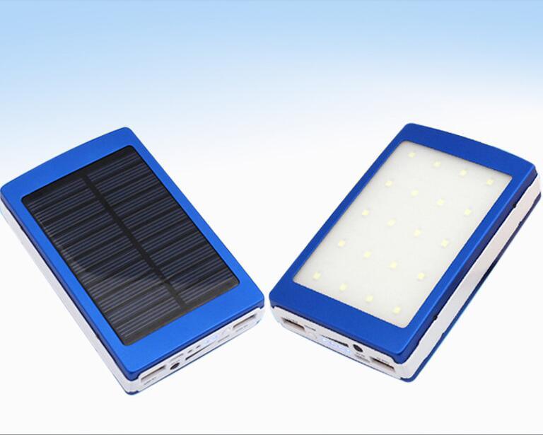 New Arrival Solar Power Bank + LED Camping Light