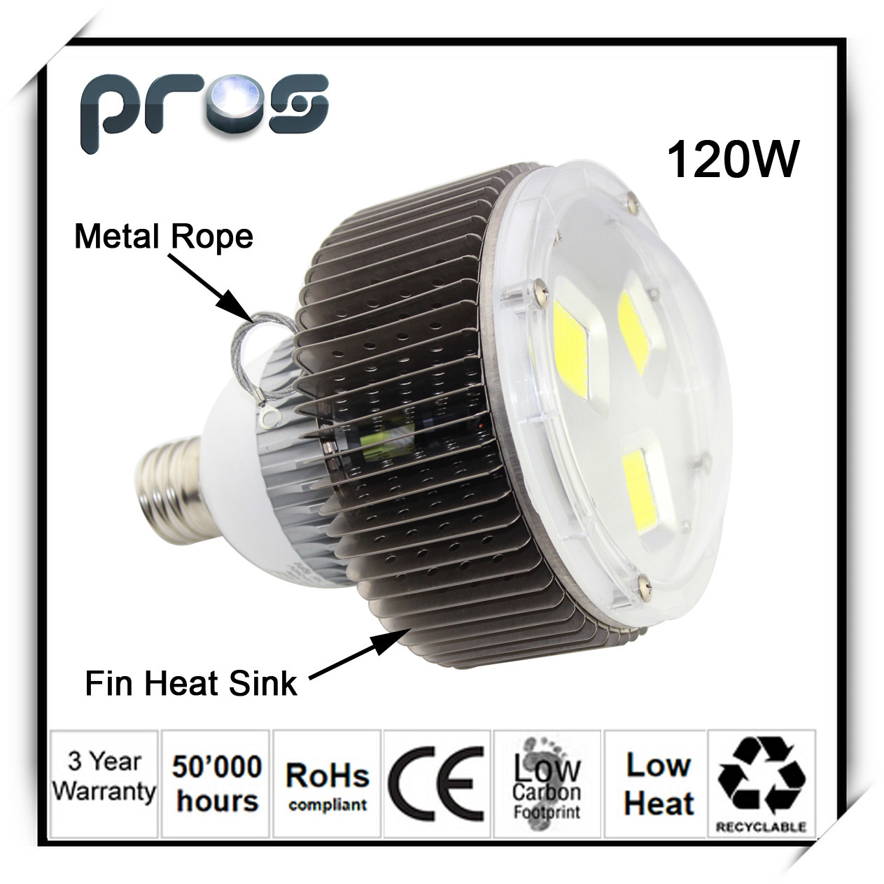 Mogul Base150W Bridgelux LED High Bay Light for Retrofit Kits