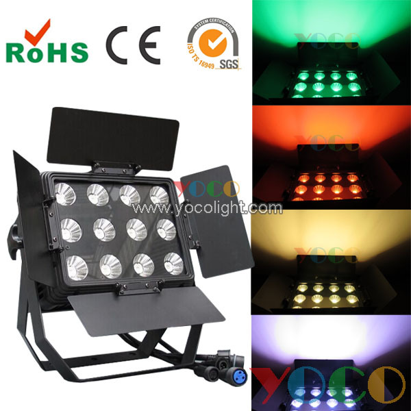 IP65 12X15W RGB 3in1 LED Stage Disco Effect PAR Light