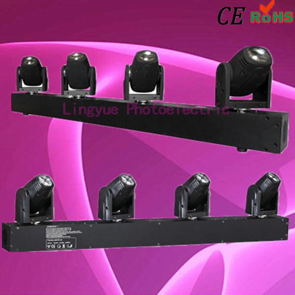 China Moving Head Four Heads LED Moving Beam Light