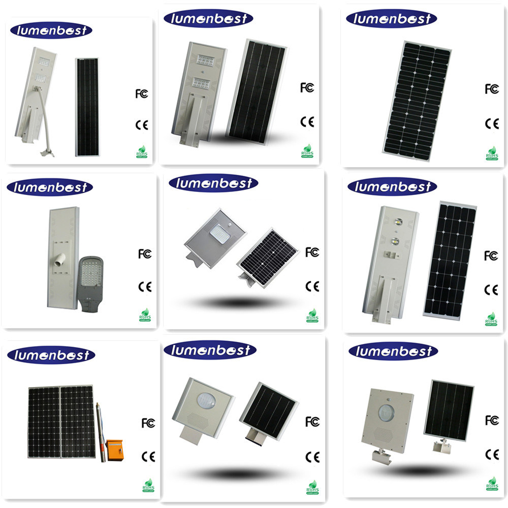 Manufacturer Supply 8W-100W Solar Garden LED Lights