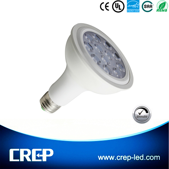 Dimmable 12W E26/E27 LED Spotlight PAR30