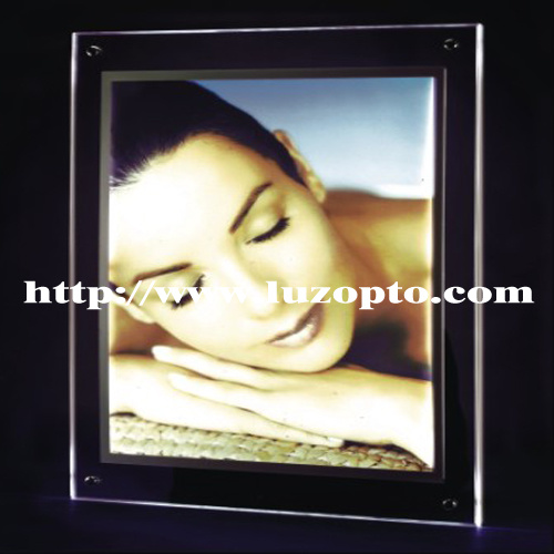 Frameless Crystal LED Light Box (LZ-CSB-A2)