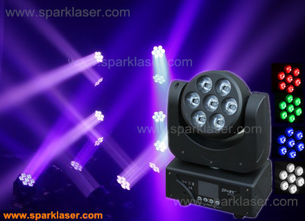 7*15W RGBW 4in1 Moving Head Stage Light