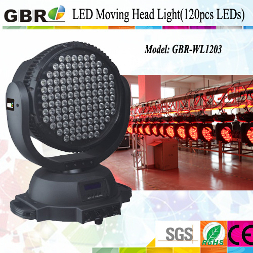 120PCS LED Moving Head Light Gbr