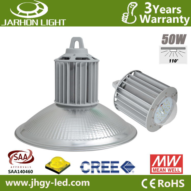 PC Reflector CREE Meanwell 50W LED High Bay Light