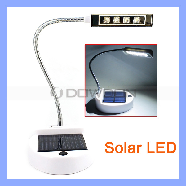 4 LED Light, 0.5W Solar LED Table Lamp