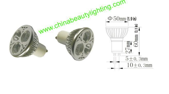 LED Spotlight GU10 LED Spot Light LED Bulb (3W04)