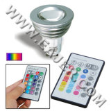 GU10 High Power Remote Control LED Spot Light Bulb