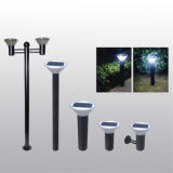 White Light Aluminum Solar Power Garden Light, High Brightness Solar Light, Solar LED Lights with Sensor Function (wisdomsolar JR-B007)