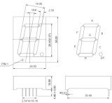 1 Inch Dual Color 7 Segment LED Display